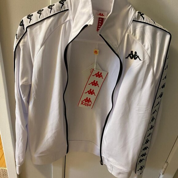 Anniston KAPPA Banda 90's Track Jacket - Slim Fit - XS - White - Picture 3 of 12